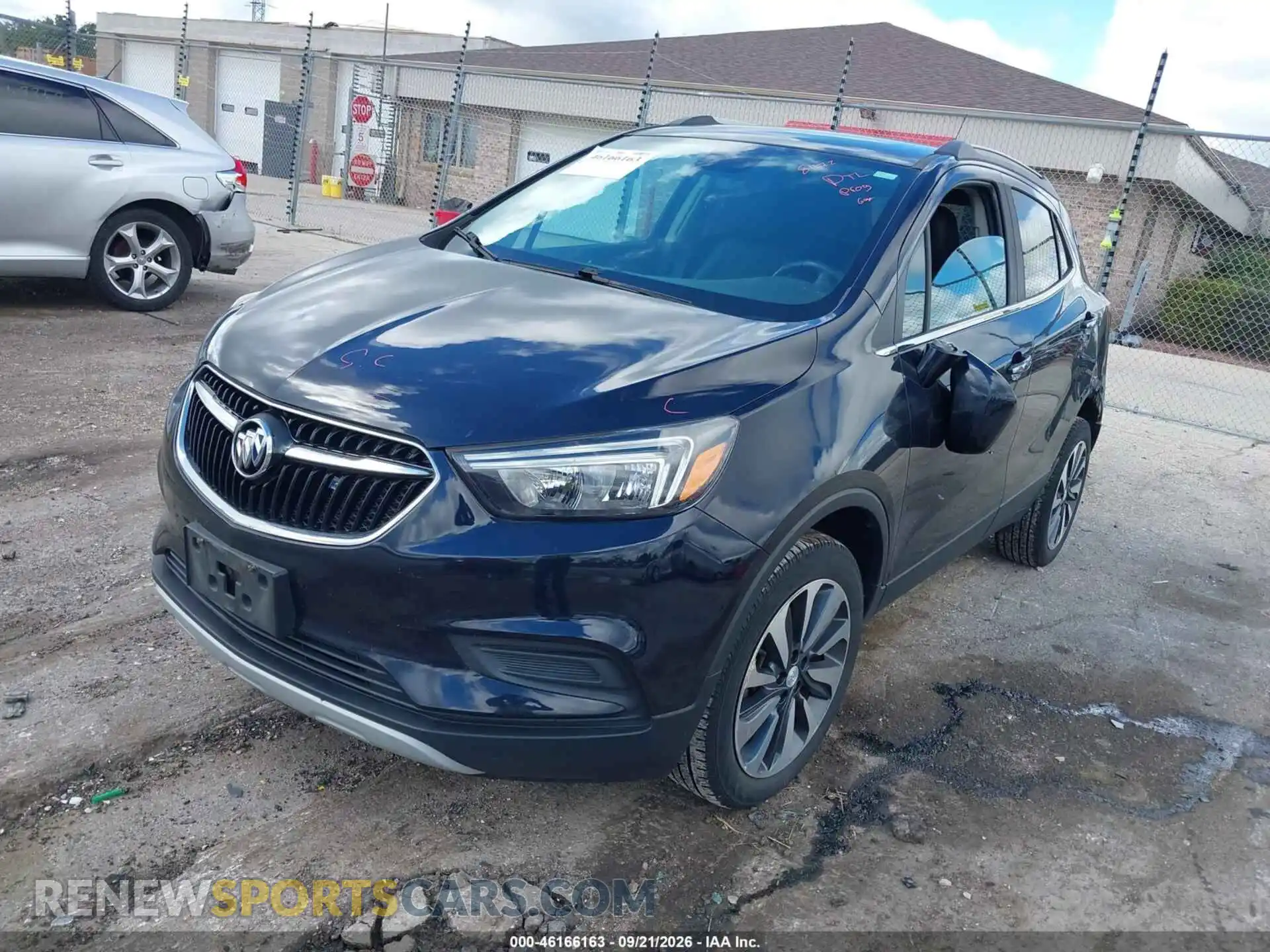 2 Фотография поврежденного автомобиля KL4CJESB9MB319035 BUICK ENCORE 2021