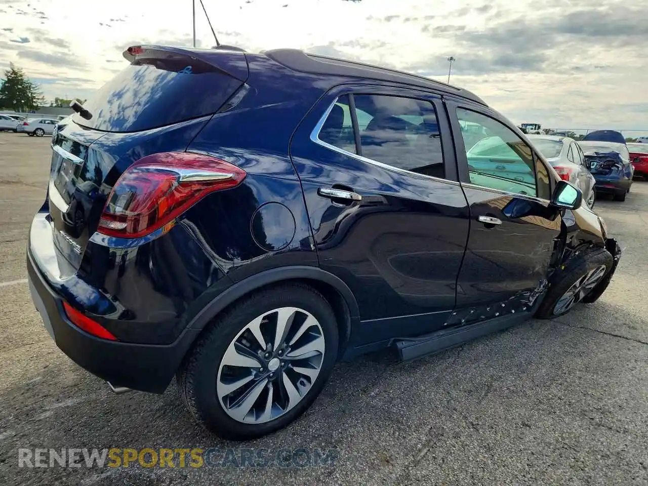3 fotografías del automóvil dañado KL4CJESB9MB329306 BUICK ENCORE 2021