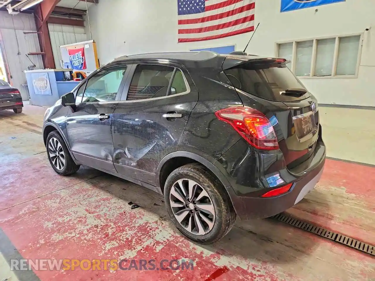 2 fotografías del automóvil dañado KL4CJESBXMB316970 BUICK ENCORE 2021