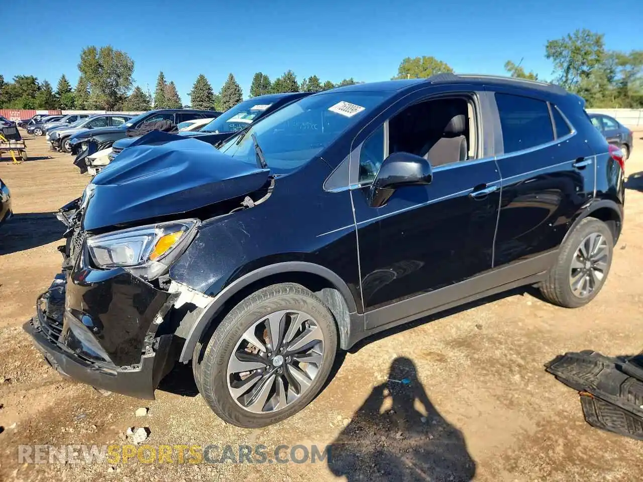 1 Photograph of a damaged car KL4CJESBXMB343845 BUICK ENCORE 2021