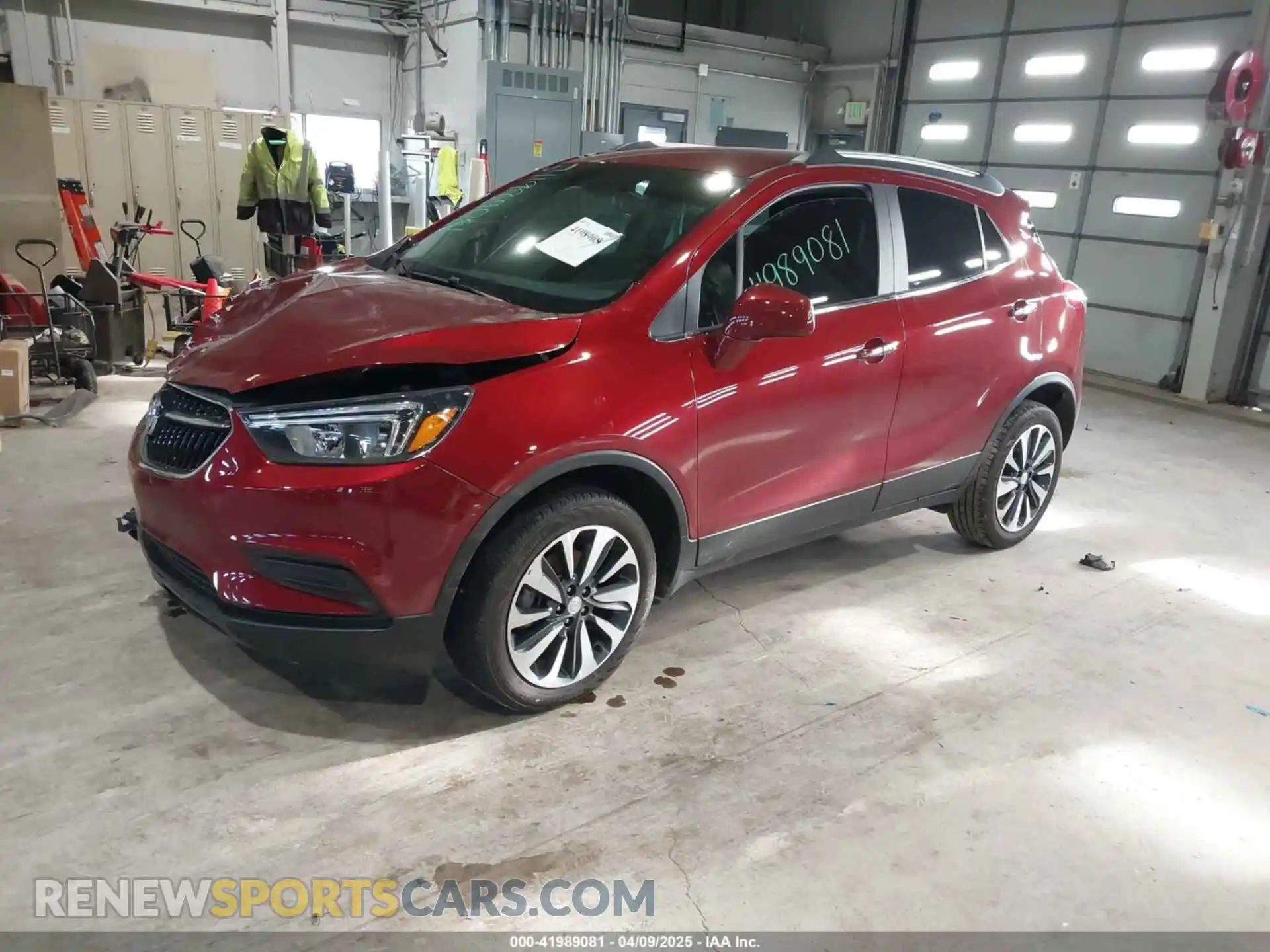 2 Photograph of a damaged car KL4CJESBXMB344977 BUICK ENCORE 2021