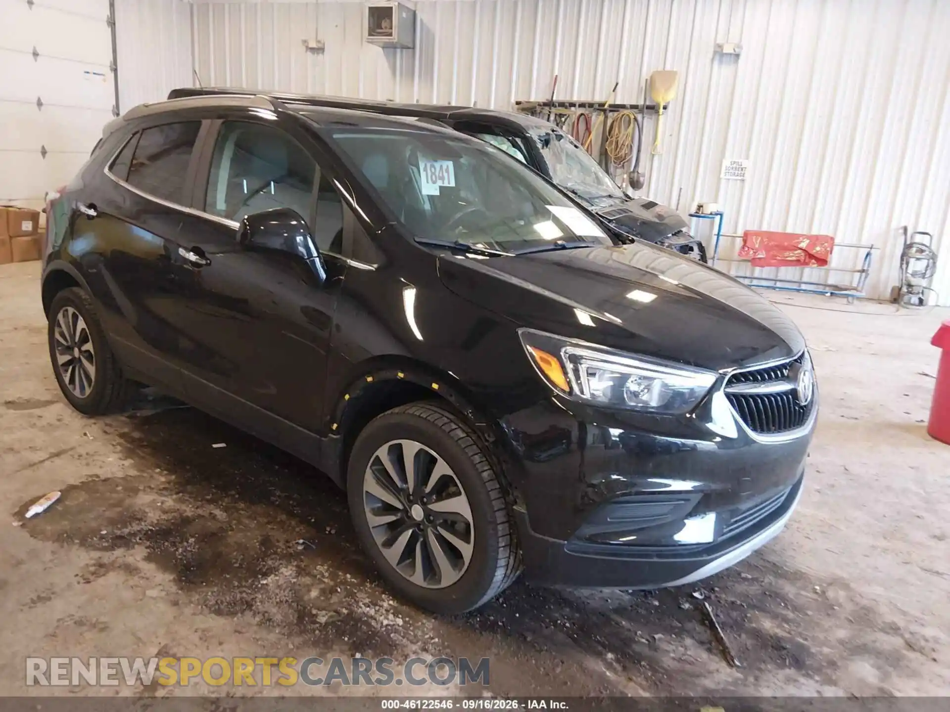 1 Photograph of a damaged car KL4CJESBXMB347457 BUICK ENCORE 2021