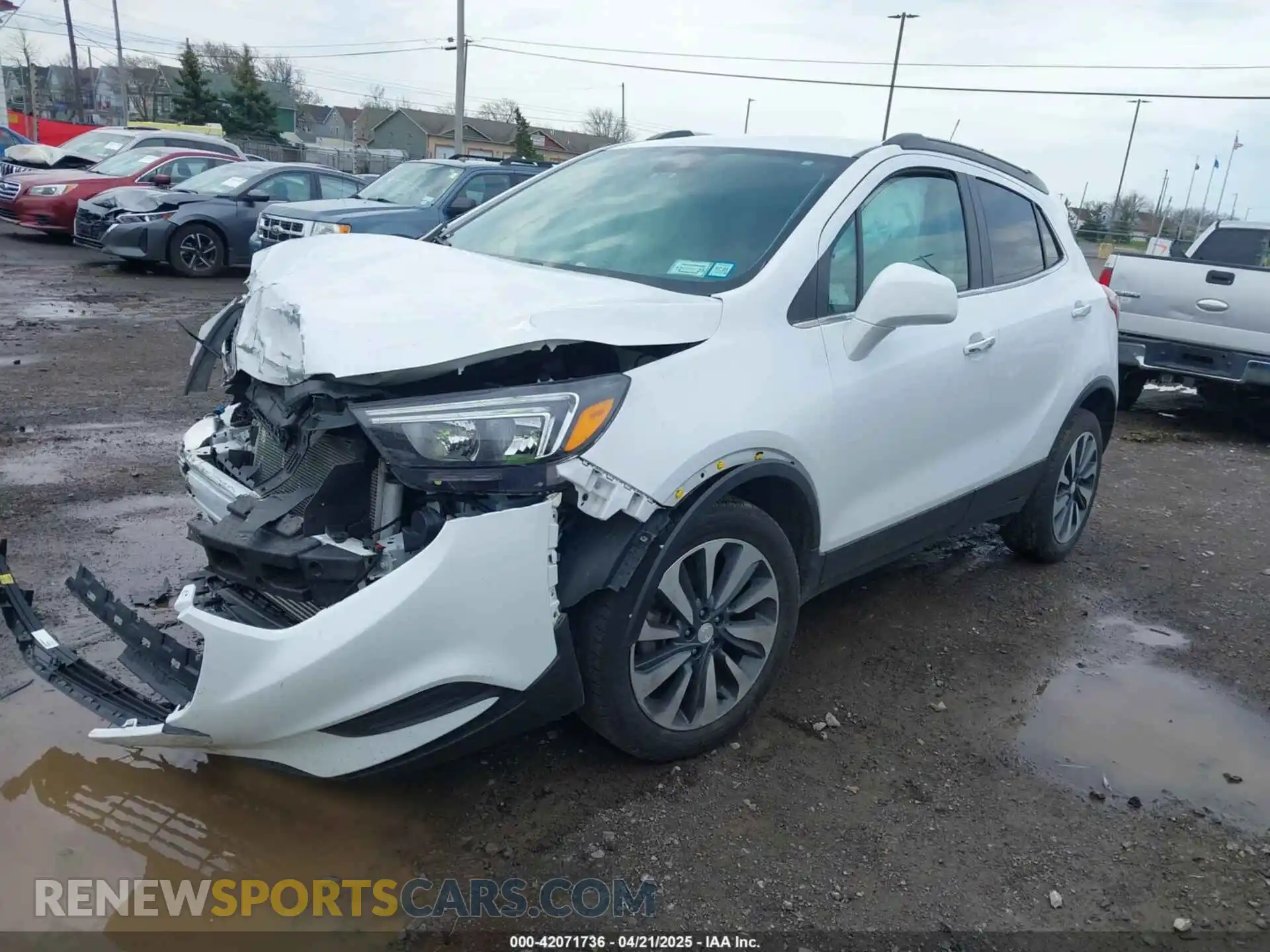 2 Photograph of a damaged car KL4CJESM1MB368148 BUICK ENCORE 2021