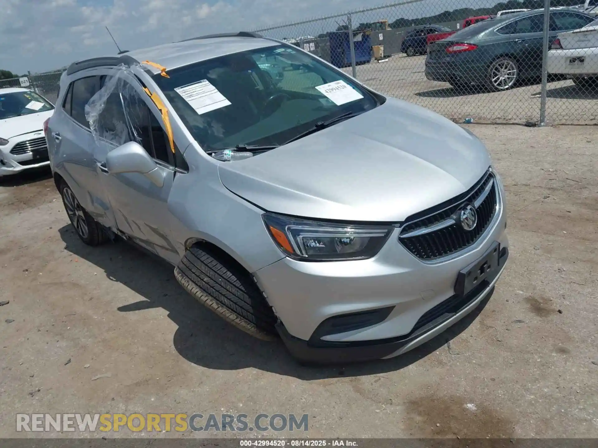 1 Photograph of a damaged car KL4CJESM3MB365056 BUICK ENCORE 2021
