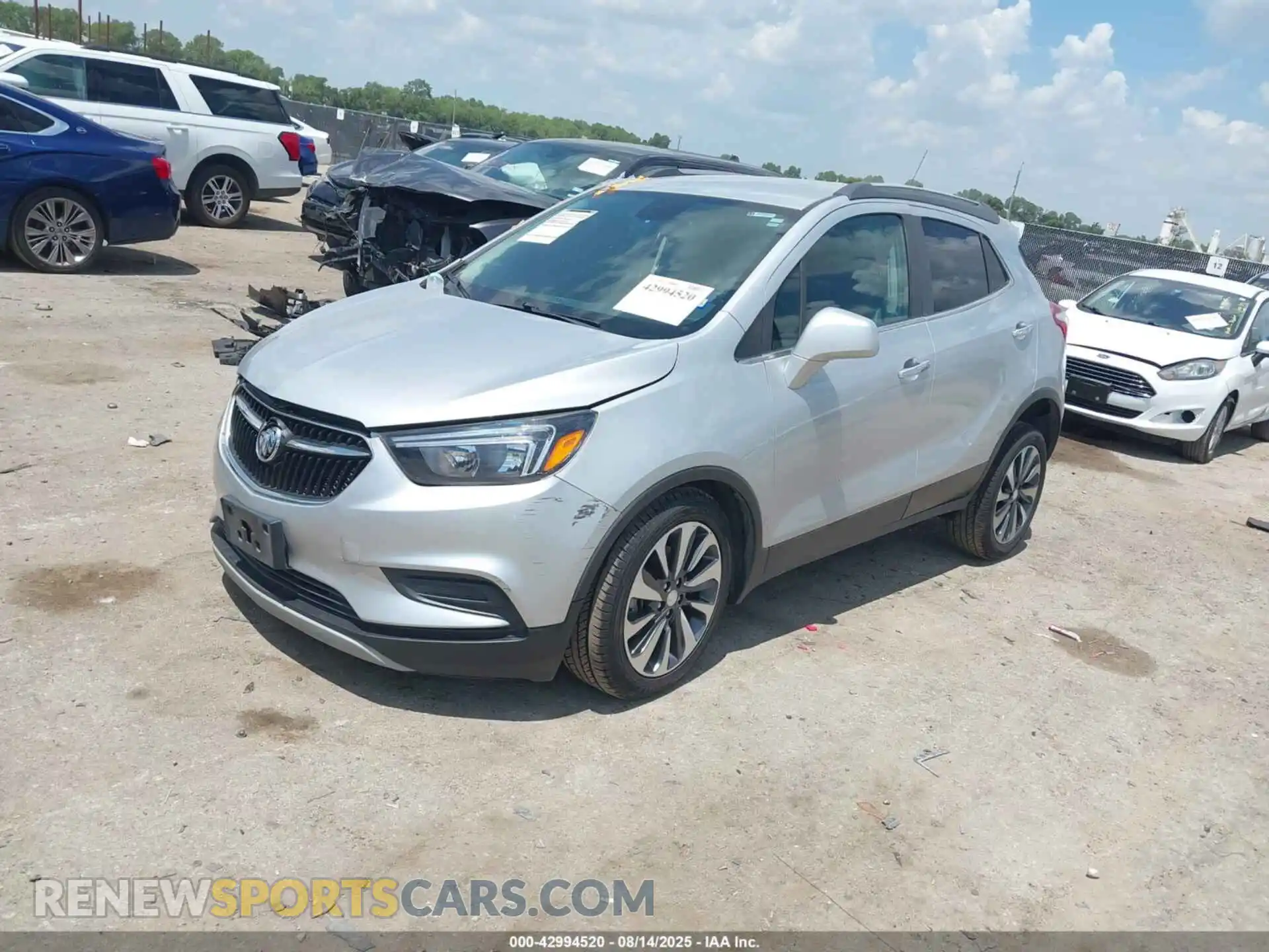 2 Photograph of a damaged car KL4CJESM3MB365056 BUICK ENCORE 2021