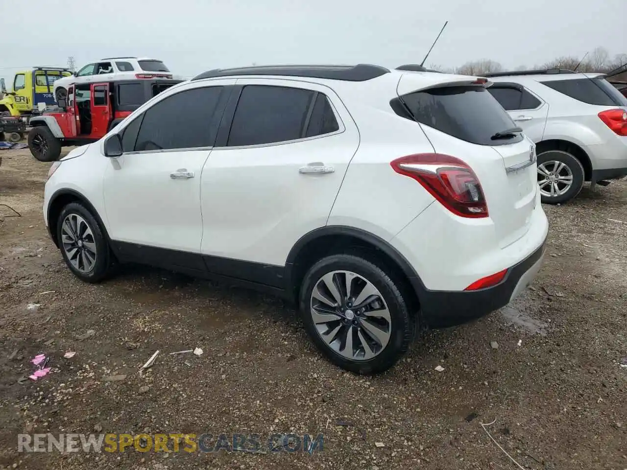 2 Photograph of a damaged car KL4CJESM3MB370693 BUICK ENCORE 2021