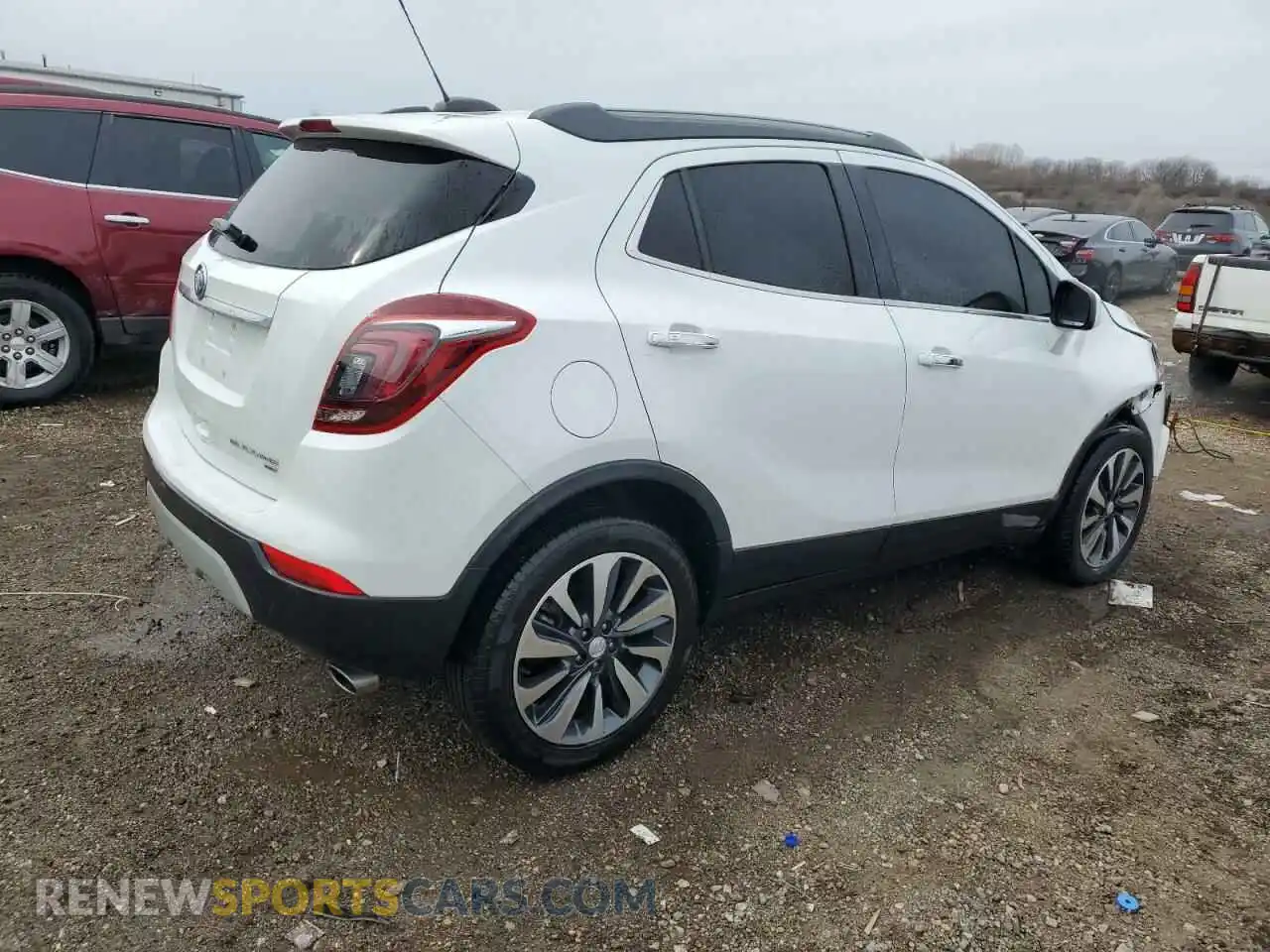 3 Photograph of a damaged car KL4CJESM3MB370693 BUICK ENCORE 2021