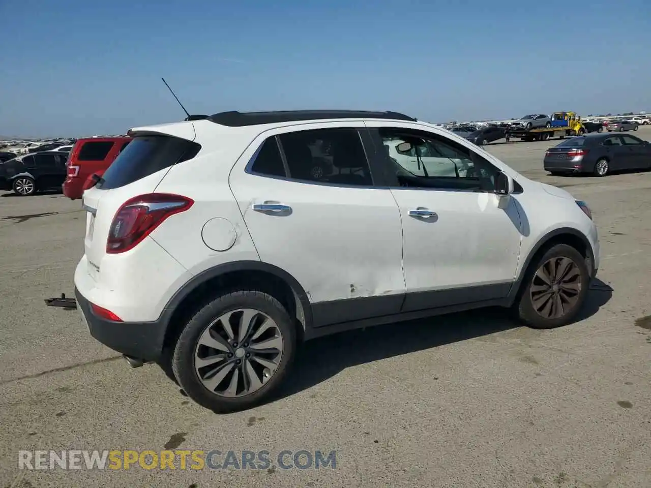 3 Photograph of a damaged car KL4CJESM4MB372050 BUICK ENCORE 2021