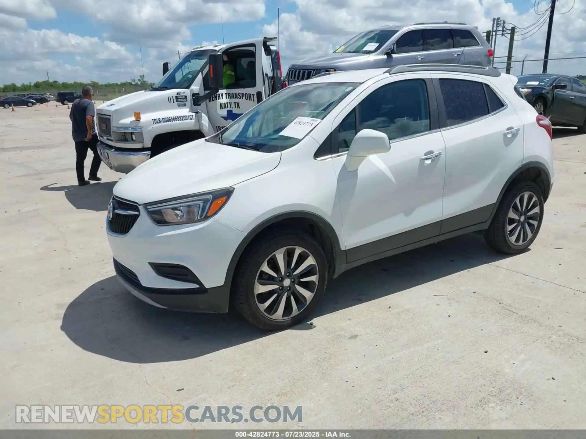2 Photograph of a damaged car KL4CJESM5MB365169 BUICK ENCORE 2021