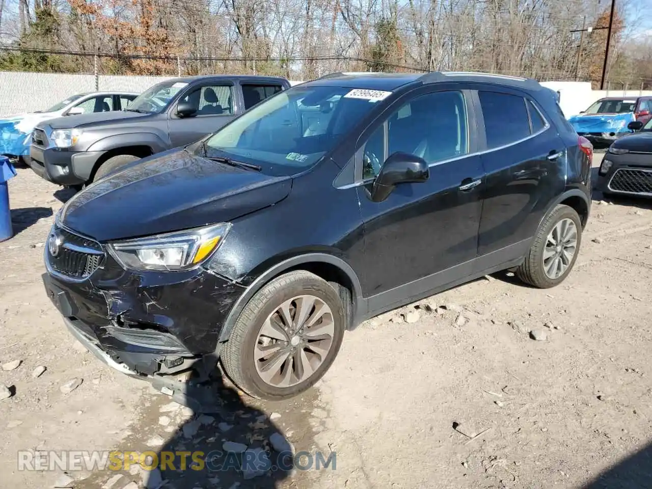 1 Photograph of a damaged car KL4CJESM5MB370209 BUICK ENCORE 2021