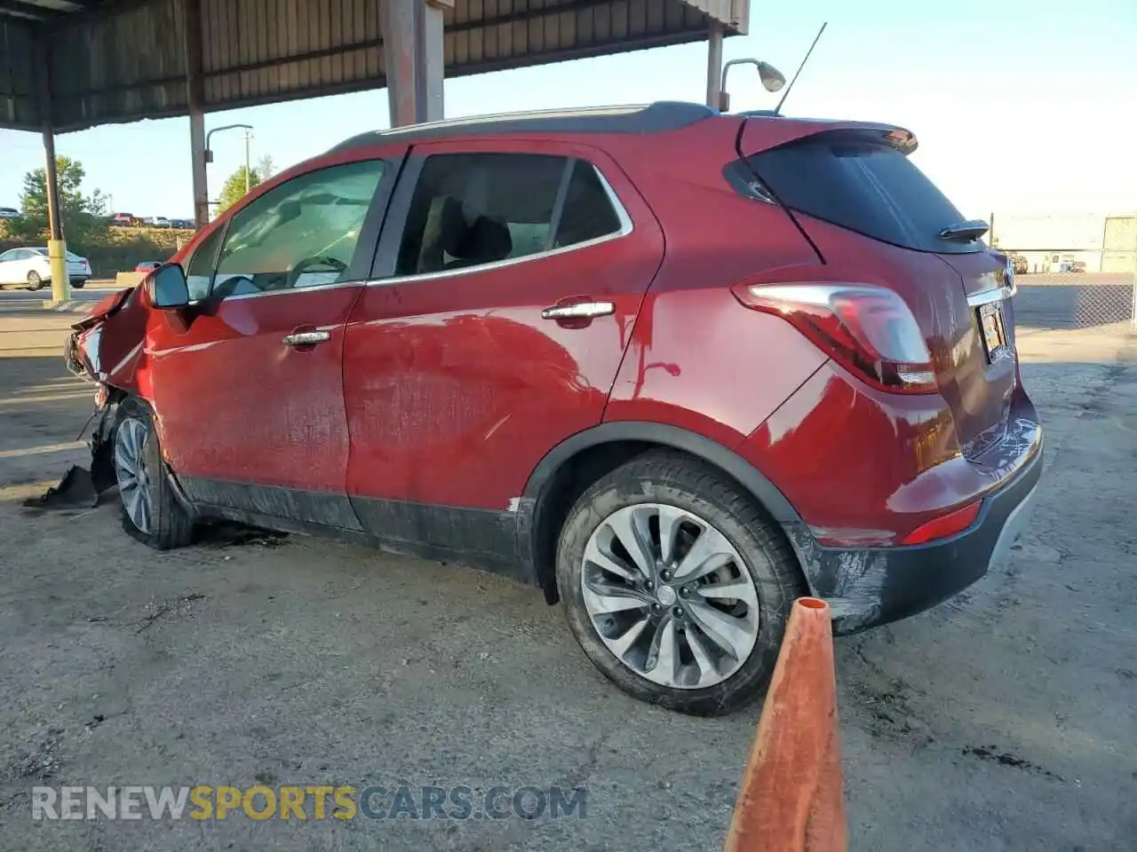 2 Photograph of a damaged car KL4CJESM6MB370381 BUICK ENCORE 2021