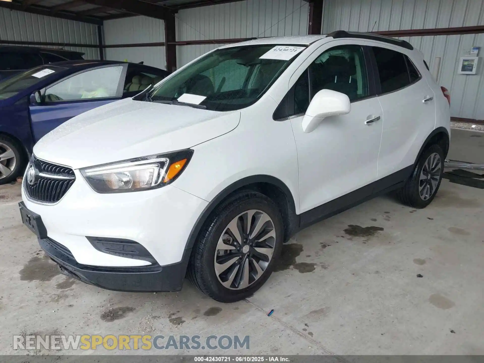 2 Photograph of a damaged car KL4CJESM7MB372933 BUICK ENCORE 2021