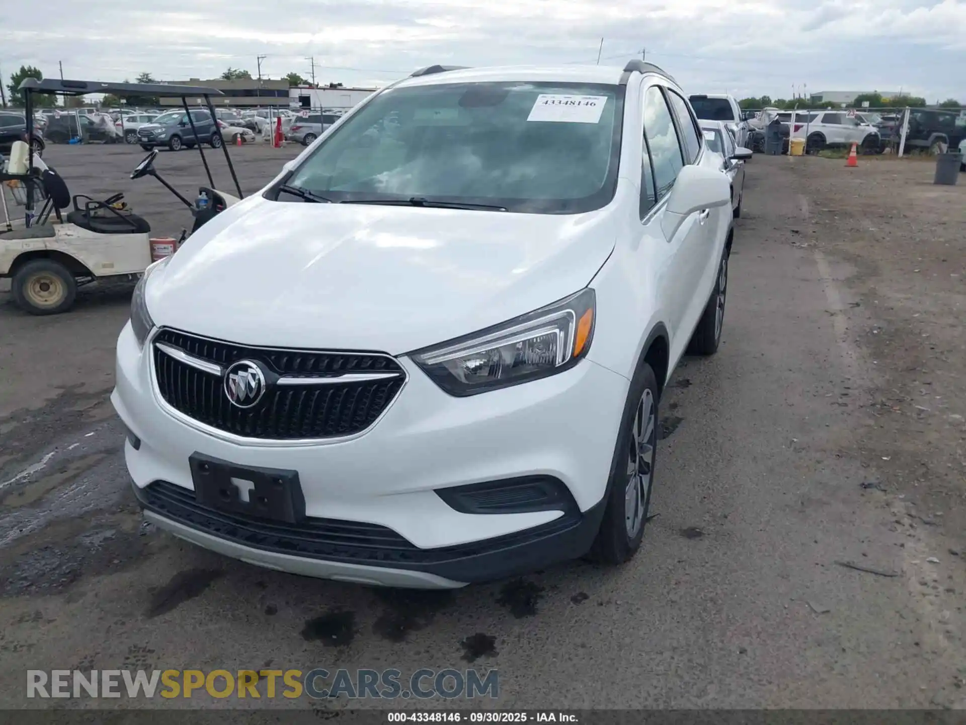 2 Photograph of a damaged car KL4CJESM8MB371869 BUICK ENCORE 2021