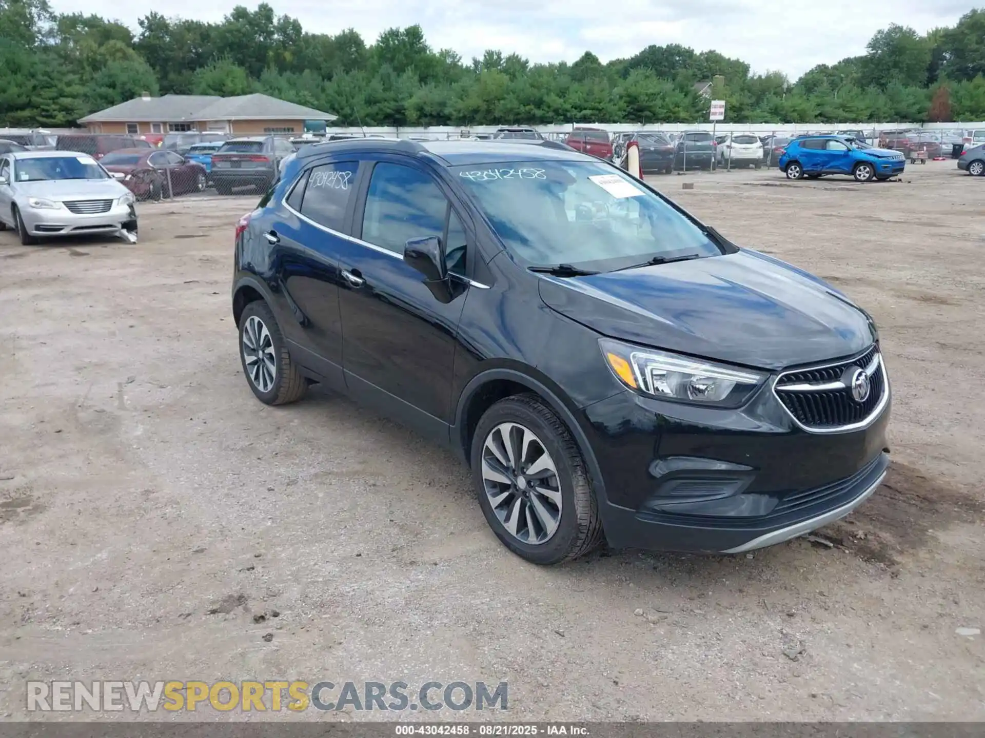1 Photograph of a damaged car KL4CJESM9MB363070 BUICK ENCORE 2021