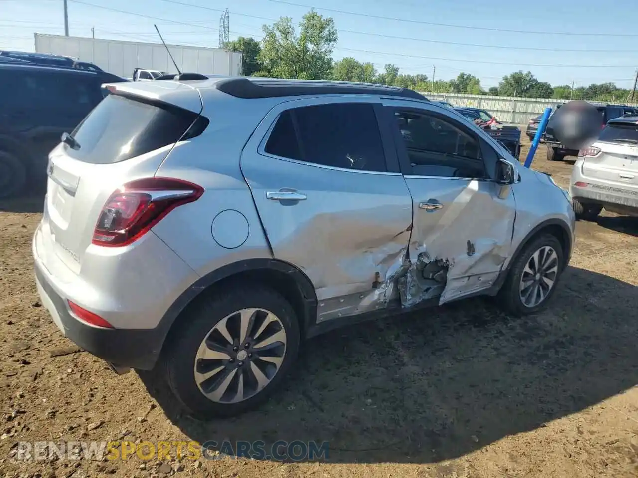 3 Photograph of a damaged car KL4CJESM9MB374196 BUICK ENCORE 2021
