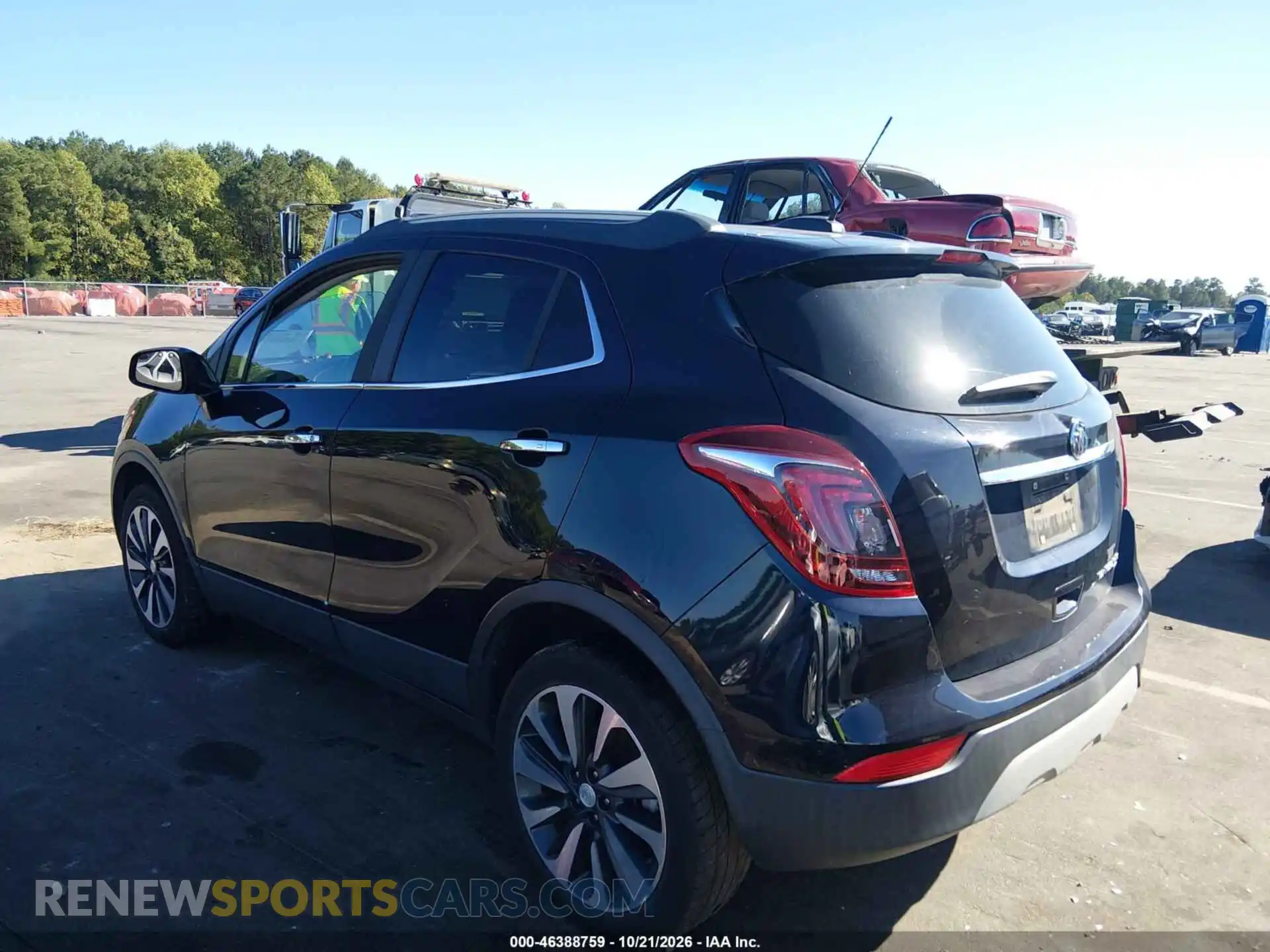 3 Photograph of a damaged car KL4CJESMXMB367371 BUICK ENCORE 2021