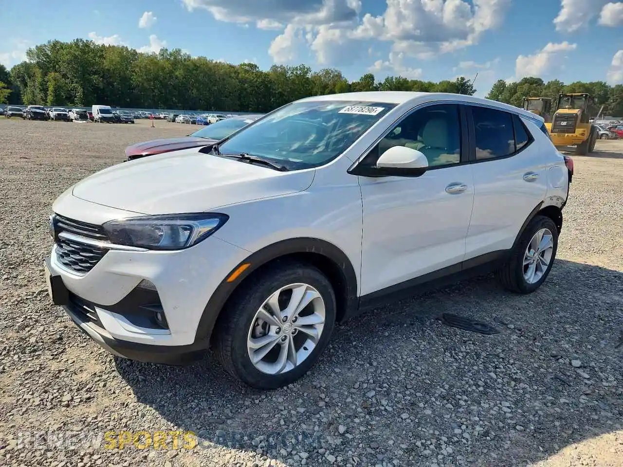 1 Photograph of a damaged car KL4MMBS20MB065564 BUICK ENCORE 2021