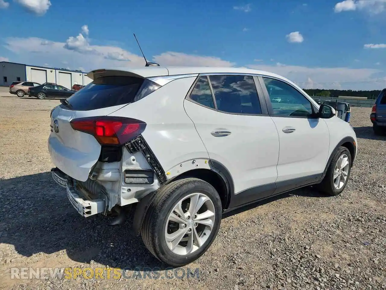 3 Photograph of a damaged car KL4MMBS20MB065564 BUICK ENCORE 2021