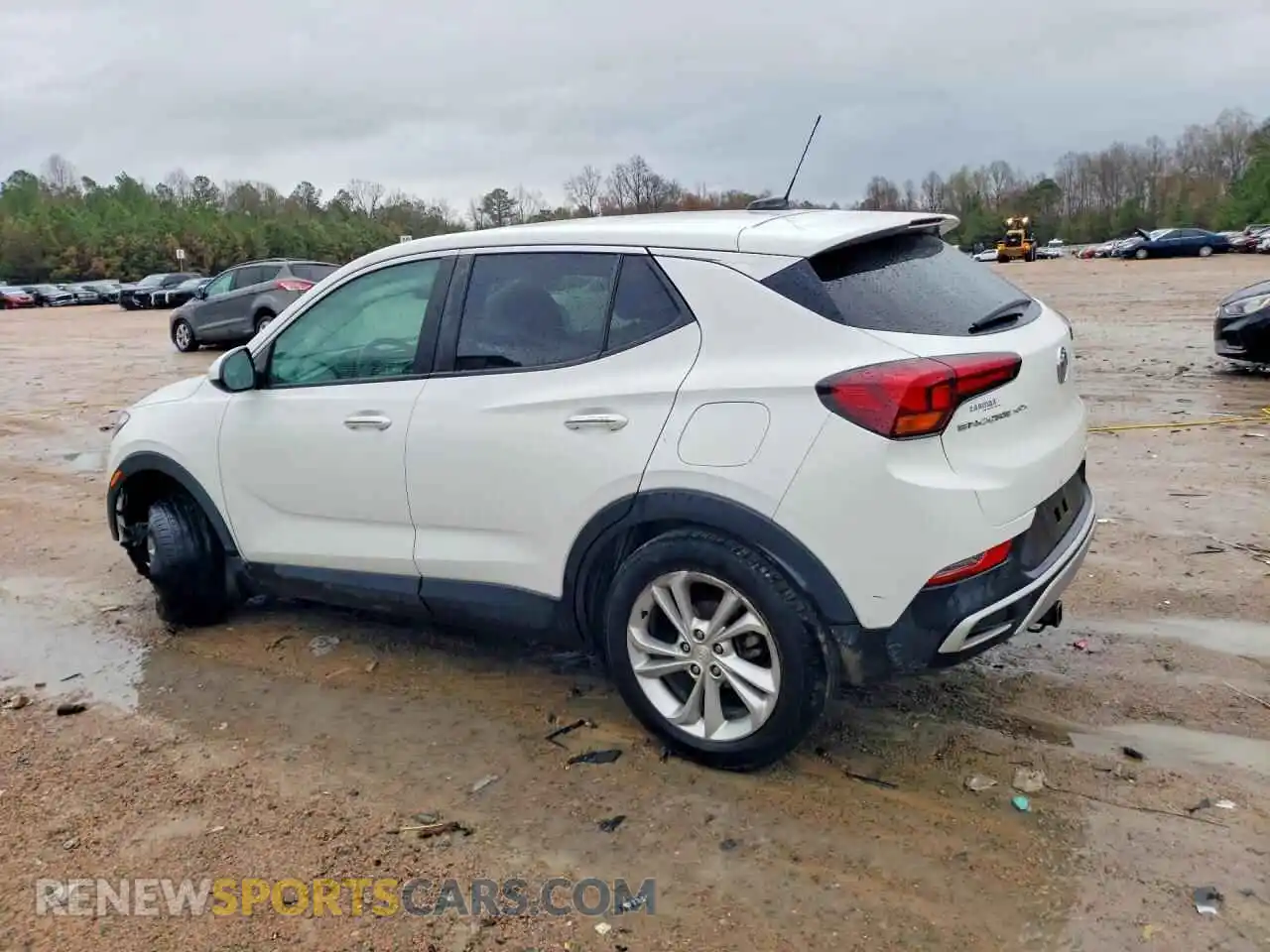 2 fotografías del automóvil dañado KL4MMBS20MB079772 BUICK ENCORE 2021