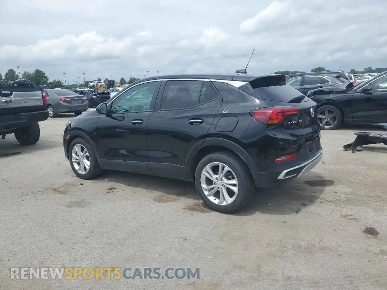 2 Photograph of a damaged car KL4MMBS20MB088973 BUICK ENCORE 2021