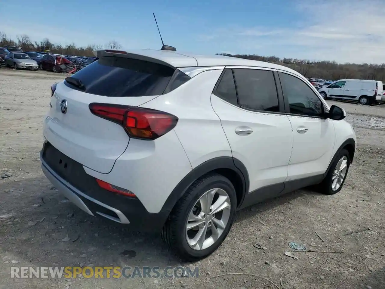 3 Photograph of a damaged car KL4MMBS20MB124399 BUICK ENCORE 2021
