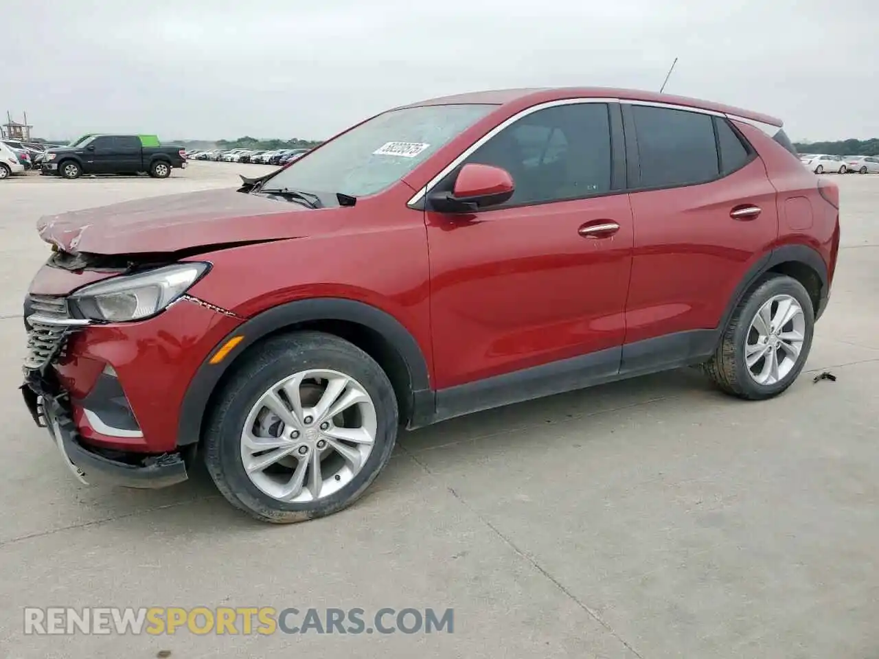 1 Photograph of a damaged car KL4MMBS21MB038423 BUICK ENCORE 2021