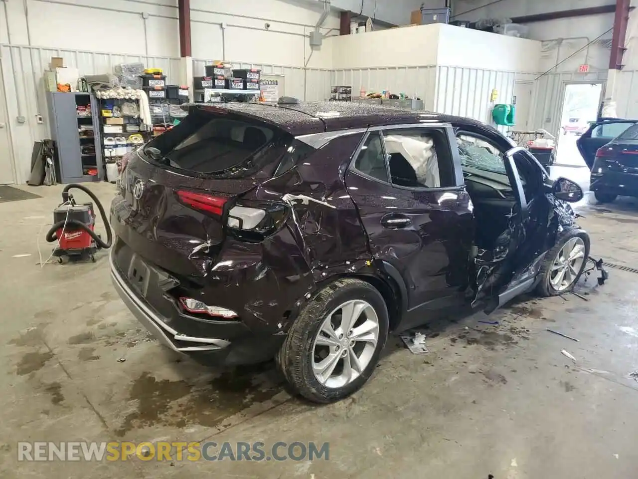 3 Photograph of a damaged car KL4MMBS21MB080882 BUICK ENCORE 2021