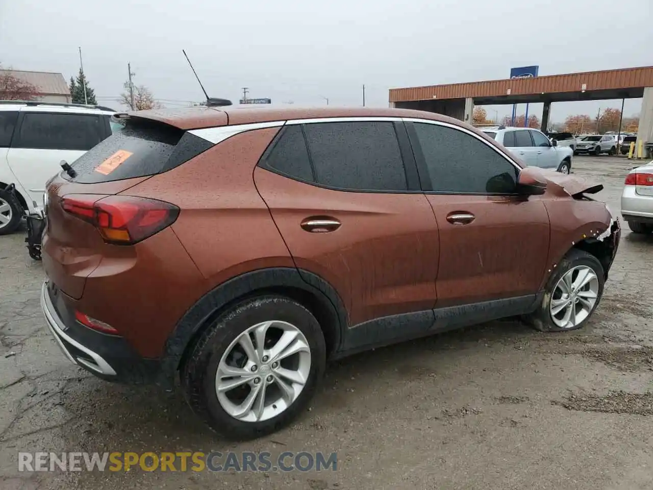 3 Photograph of a damaged car KL4MMBS21MB129076 BUICK ENCORE 2021
