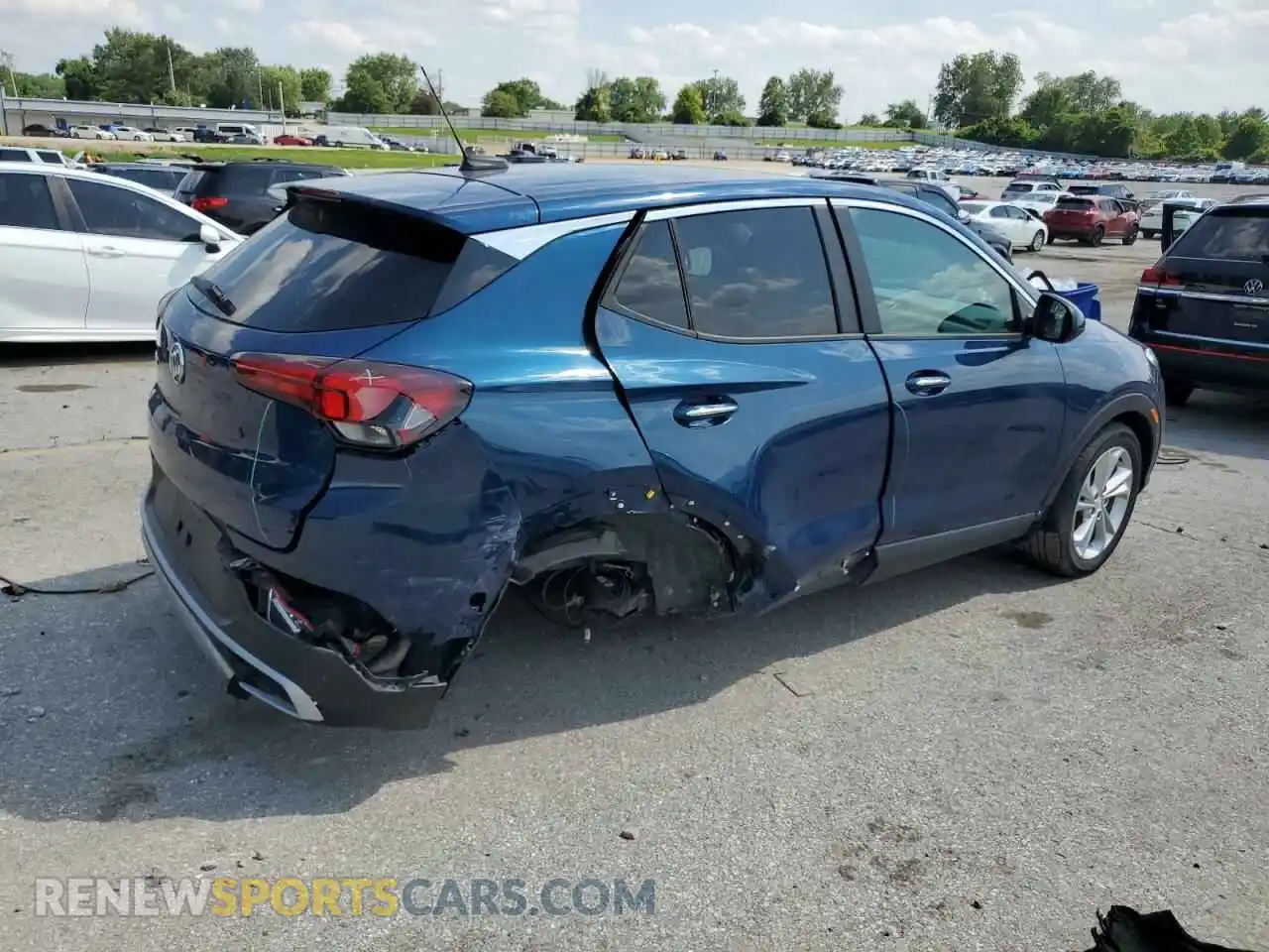3 Photograph of a damaged car KL4MMBS22MB080292 BUICK ENCORE 2021