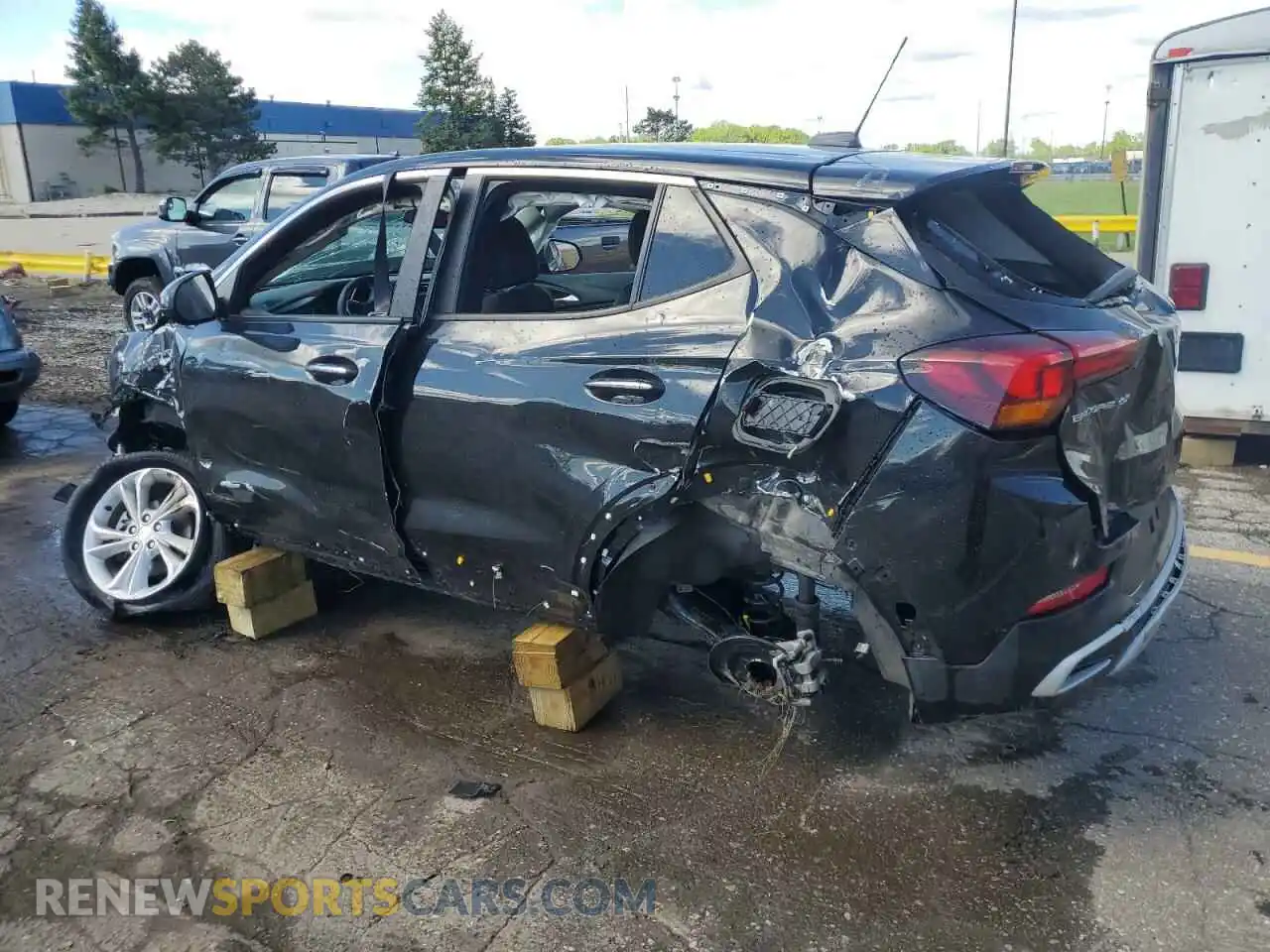 2 Photograph of a damaged car KL4MMBS22MB103540 BUICK ENCORE 2021