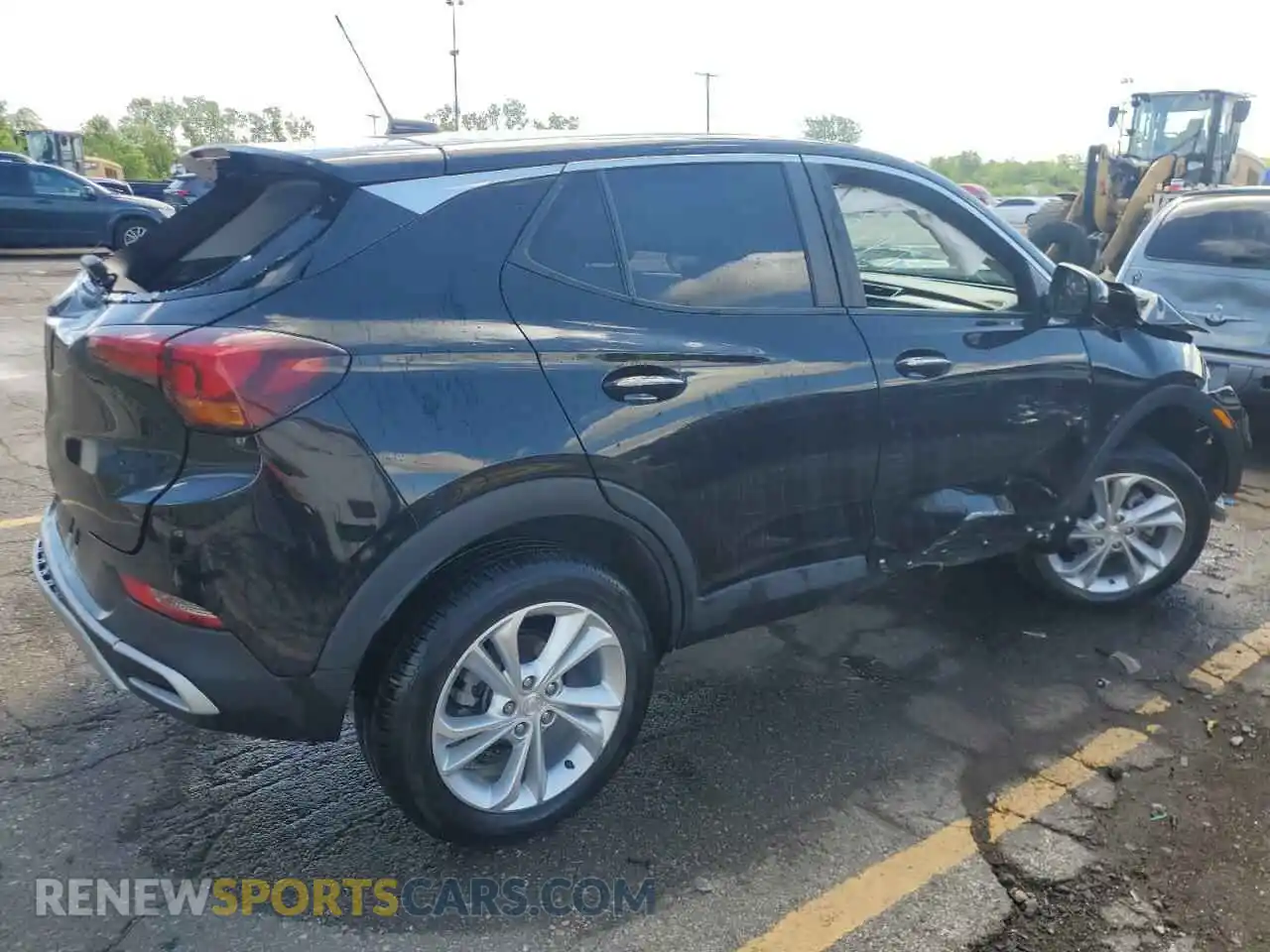 3 Photograph of a damaged car KL4MMBS22MB103540 BUICK ENCORE 2021