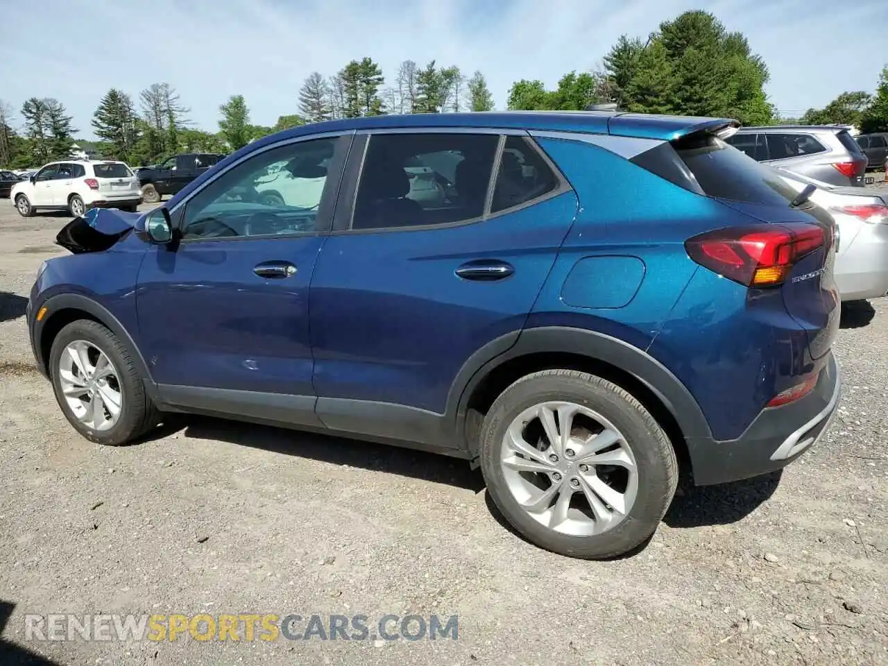 2 Photograph of a damaged car KL4MMBS22MB132861 BUICK ENCORE 2021