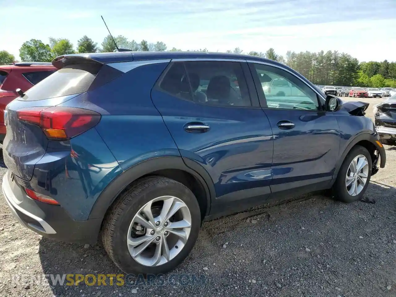 3 Photograph of a damaged car KL4MMBS22MB132861 BUICK ENCORE 2021