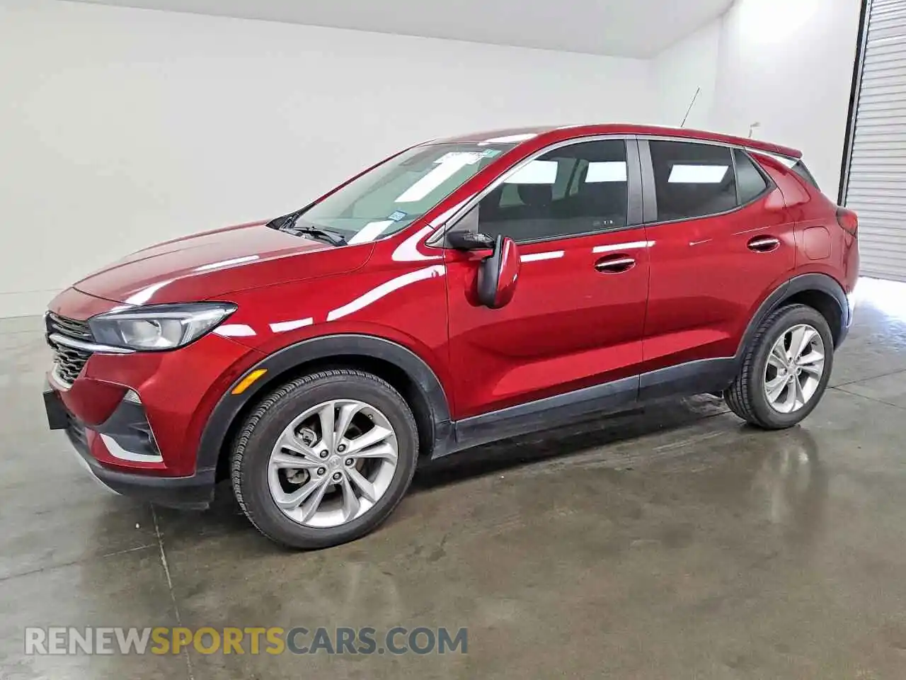 1 Photograph of a damaged car KL4MMBS22MB147196 BUICK ENCORE 2021