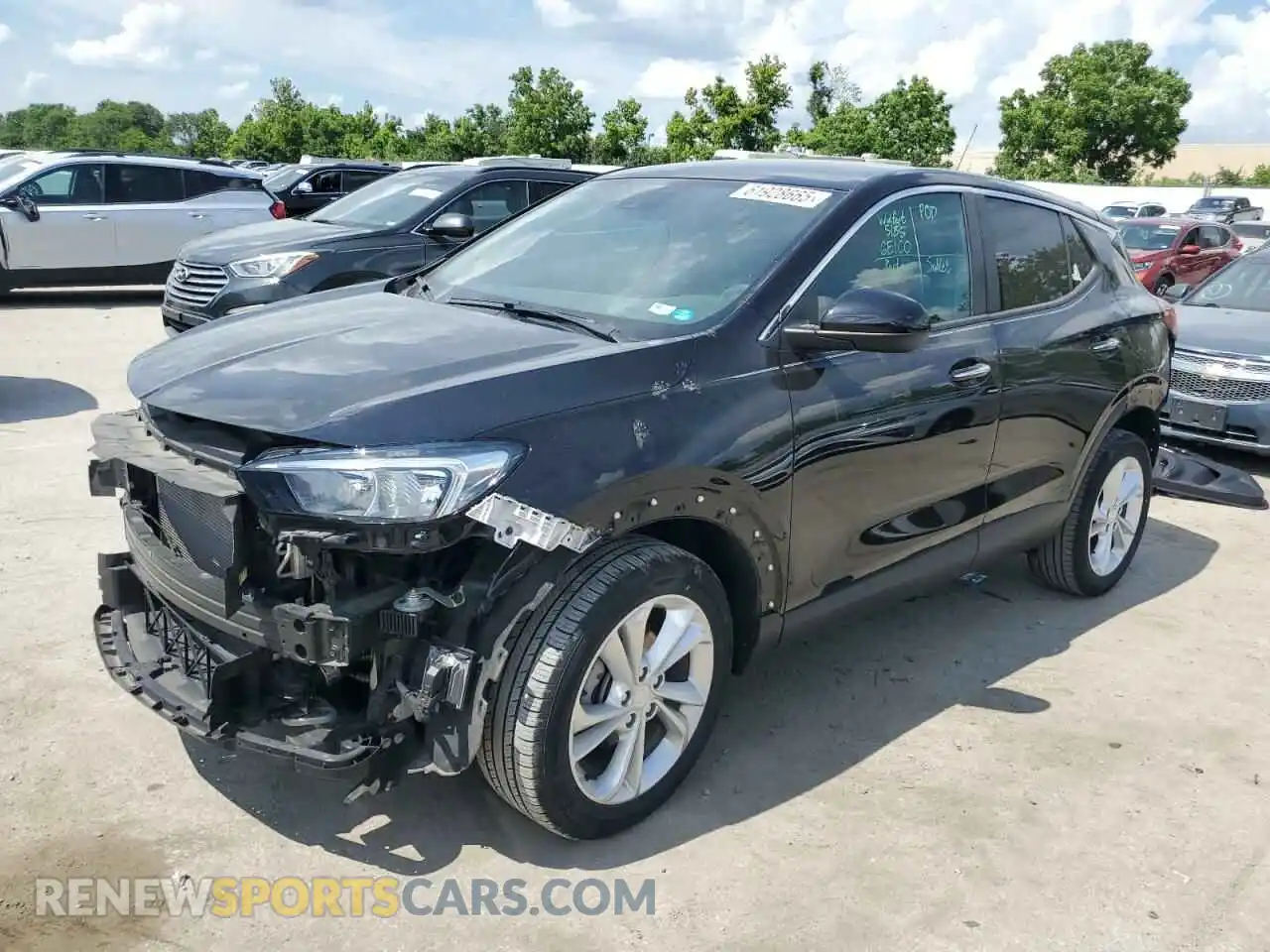 1 Photograph of a damaged car KL4MMBS23MB115759 BUICK ENCORE 2021