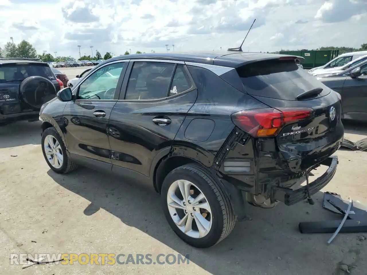 2 Photograph of a damaged car KL4MMBS23MB115759 BUICK ENCORE 2021