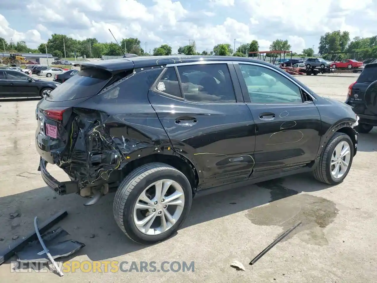 3 Photograph of a damaged car KL4MMBS23MB115759 BUICK ENCORE 2021
