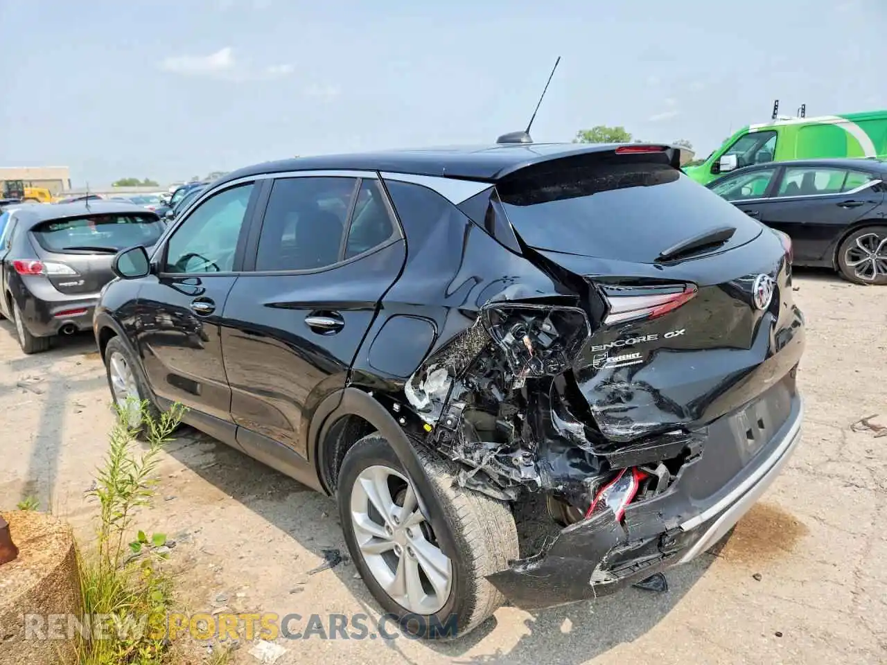2 Photograph of a damaged car KL4MMBS24MB058794 BUICK ENCORE 2021