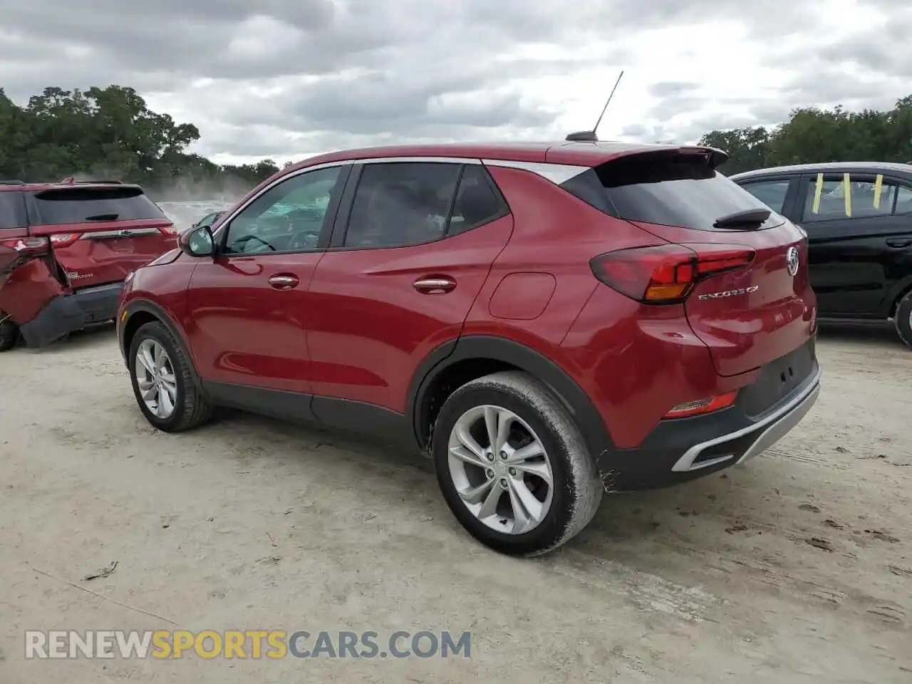 2 Photograph of a damaged car KL4MMBS24MB082237 BUICK ENCORE 2021
