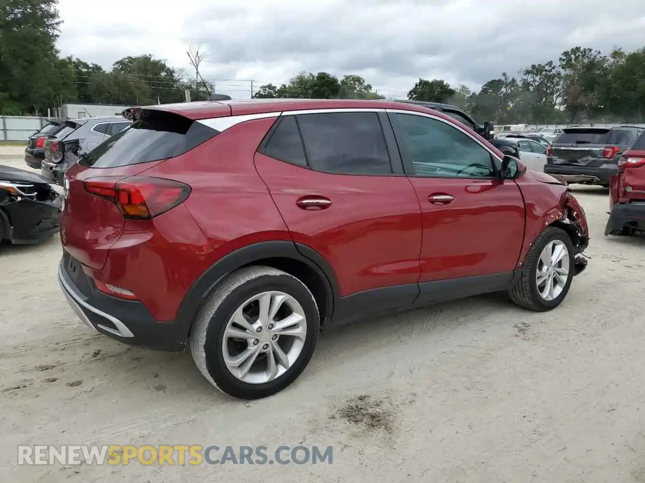 3 Photograph of a damaged car KL4MMBS24MB082237 BUICK ENCORE 2021