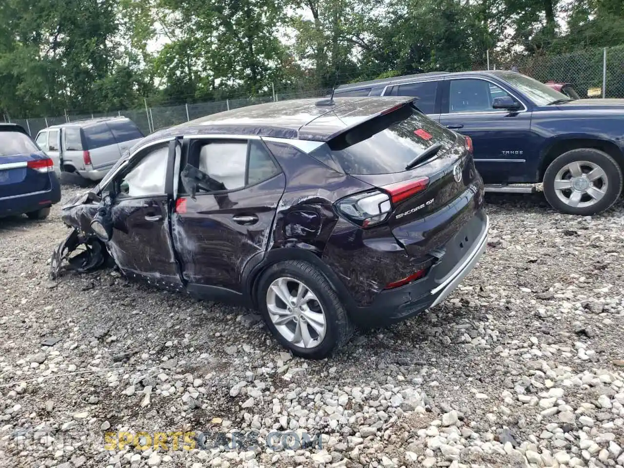 2 Photograph of a damaged car KL4MMBS24MB120310 BUICK ENCORE 2021