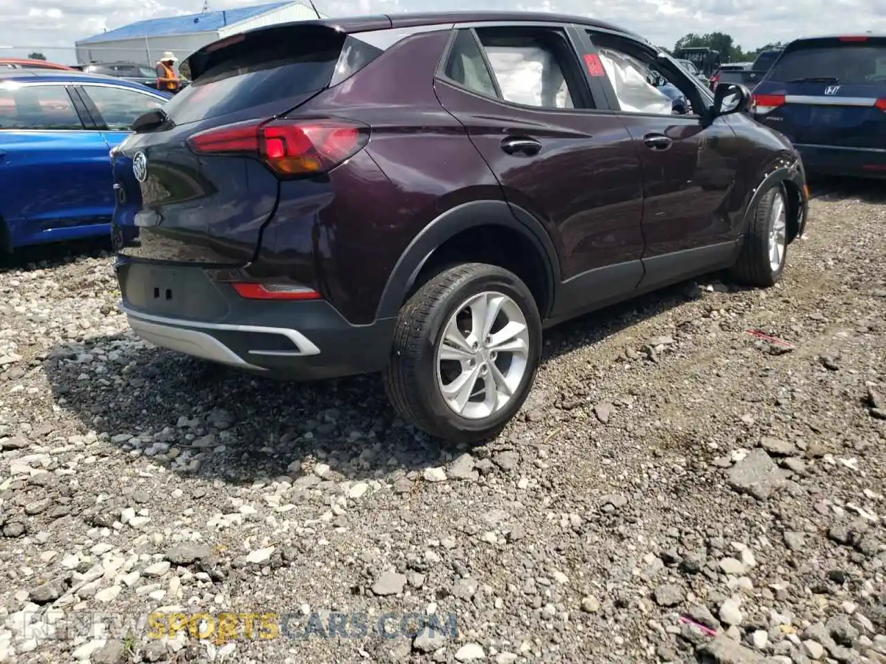 3 Photograph of a damaged car KL4MMBS24MB120310 BUICK ENCORE 2021