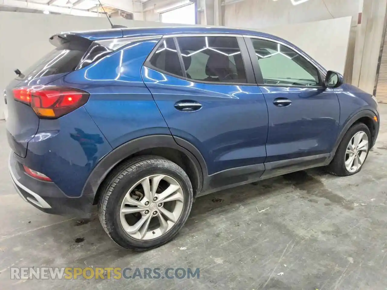 3 fotografías del automóvil dañado KL4MMBS24MB137978 BUICK ENCORE 2021