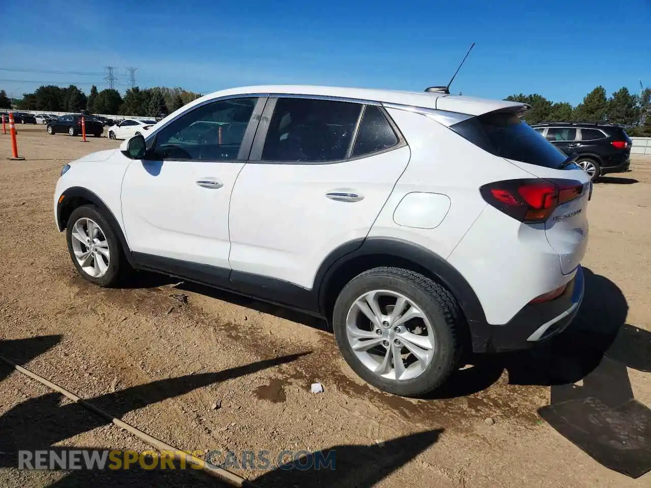 2 Фотография поврежденного автомобиля KL4MMBS25MB053524 BUICK ENCORE 2021