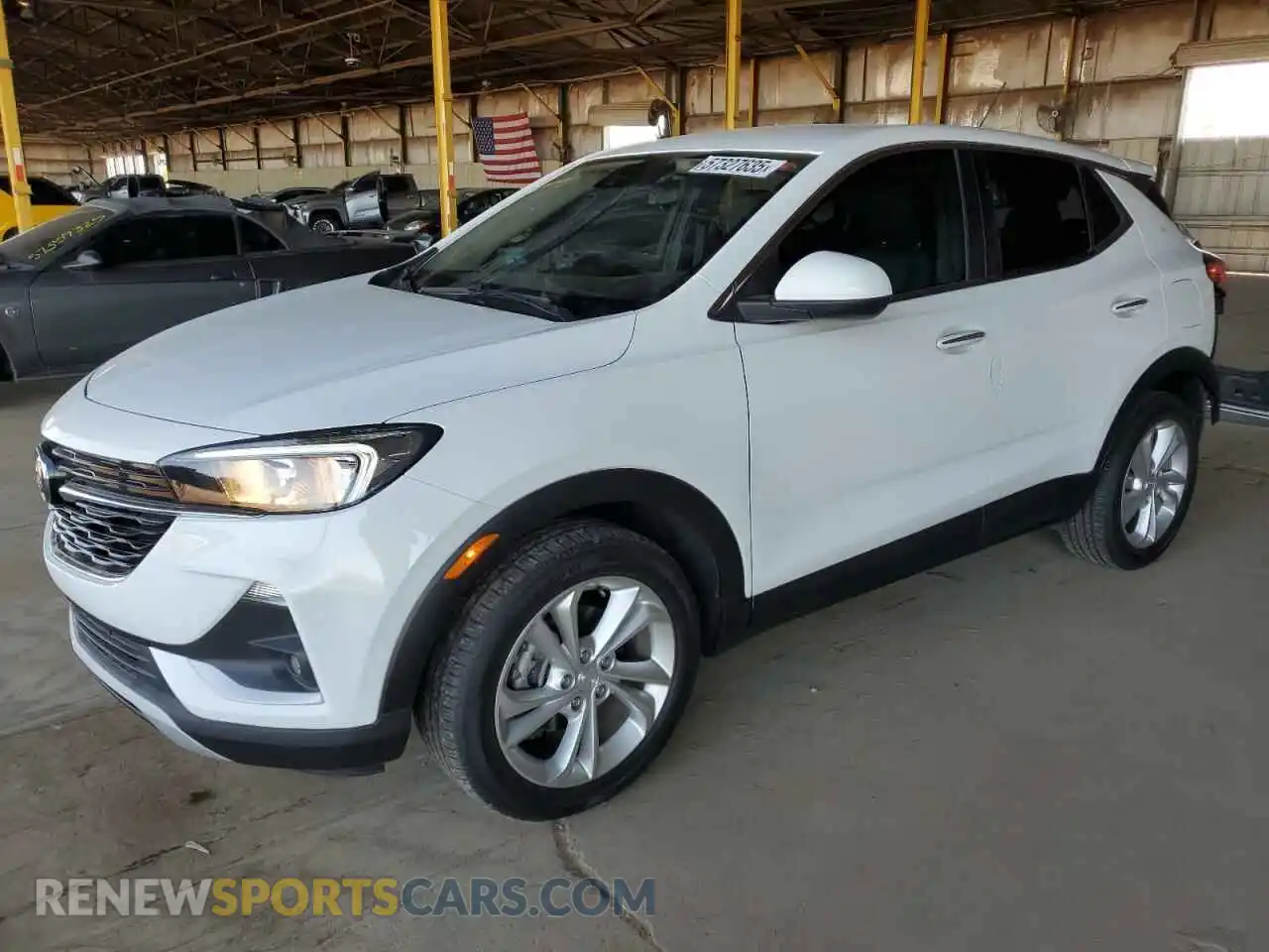 1 Photograph of a damaged car KL4MMBS25MB122115 BUICK ENCORE 2021