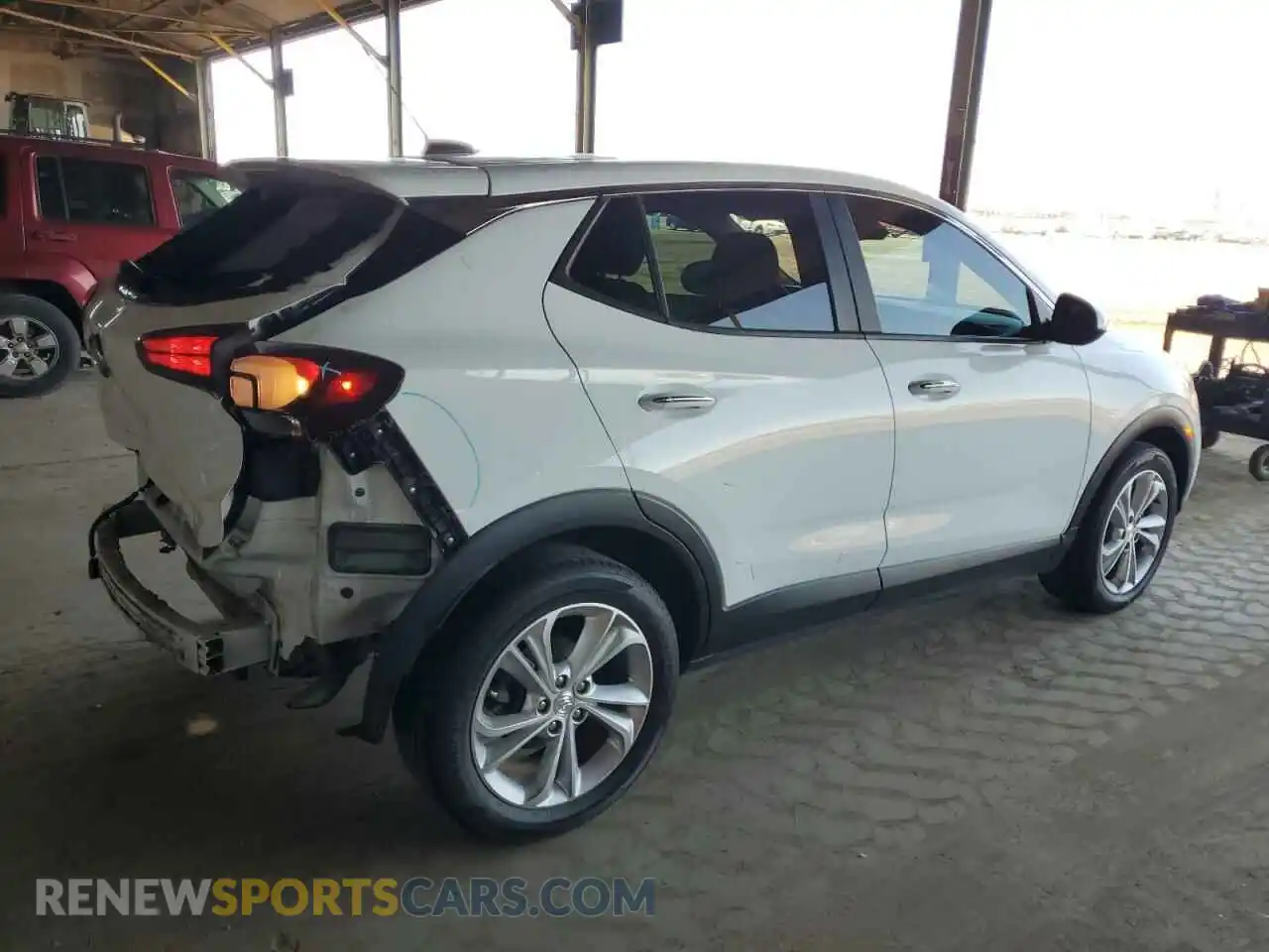 3 Photograph of a damaged car KL4MMBS25MB122115 BUICK ENCORE 2021
