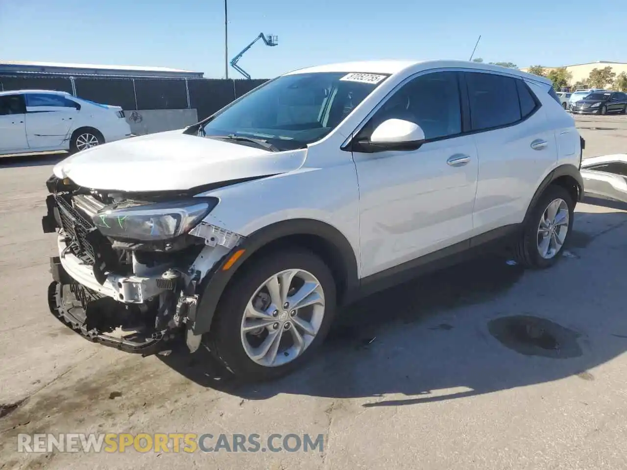 1 Photograph of a damaged car KL4MMBS26MB036568 BUICK ENCORE 2021