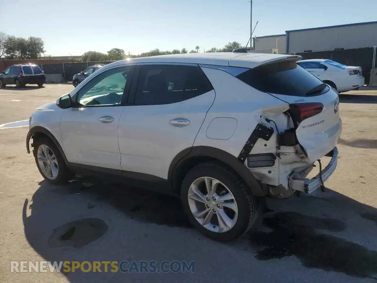 2 Photograph of a damaged car KL4MMBS26MB036568 BUICK ENCORE 2021