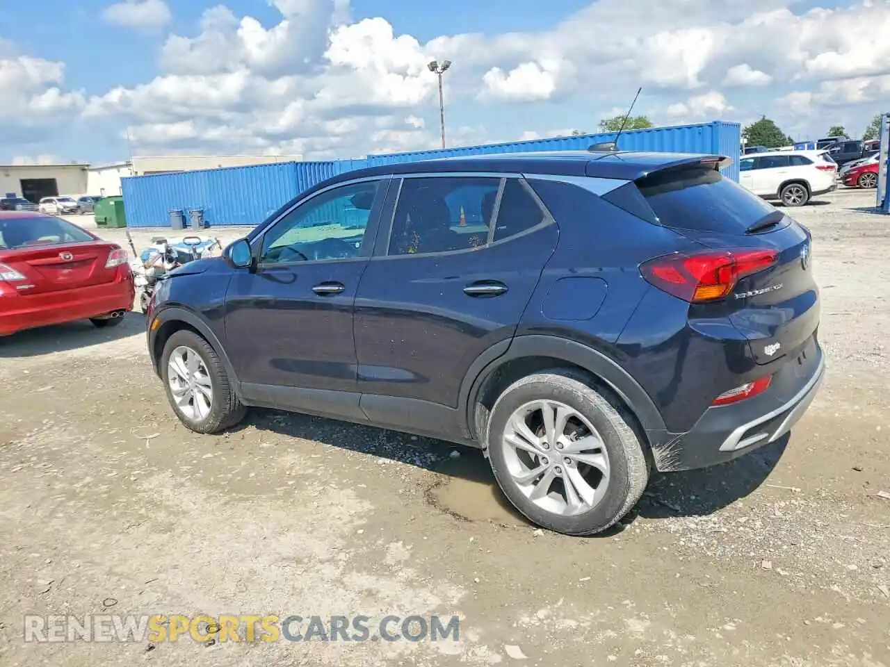 2 fotografías del automóvil dañado KL4MMBS26MB056237 BUICK ENCORE 2021