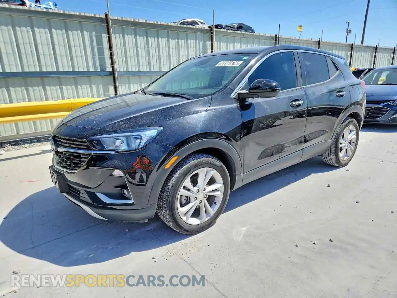 1 Photograph of a damaged car KL4MMBS26MB121491 BUICK ENCORE 2021